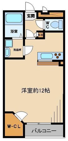 レオパレスイーグルVの物件間取画像